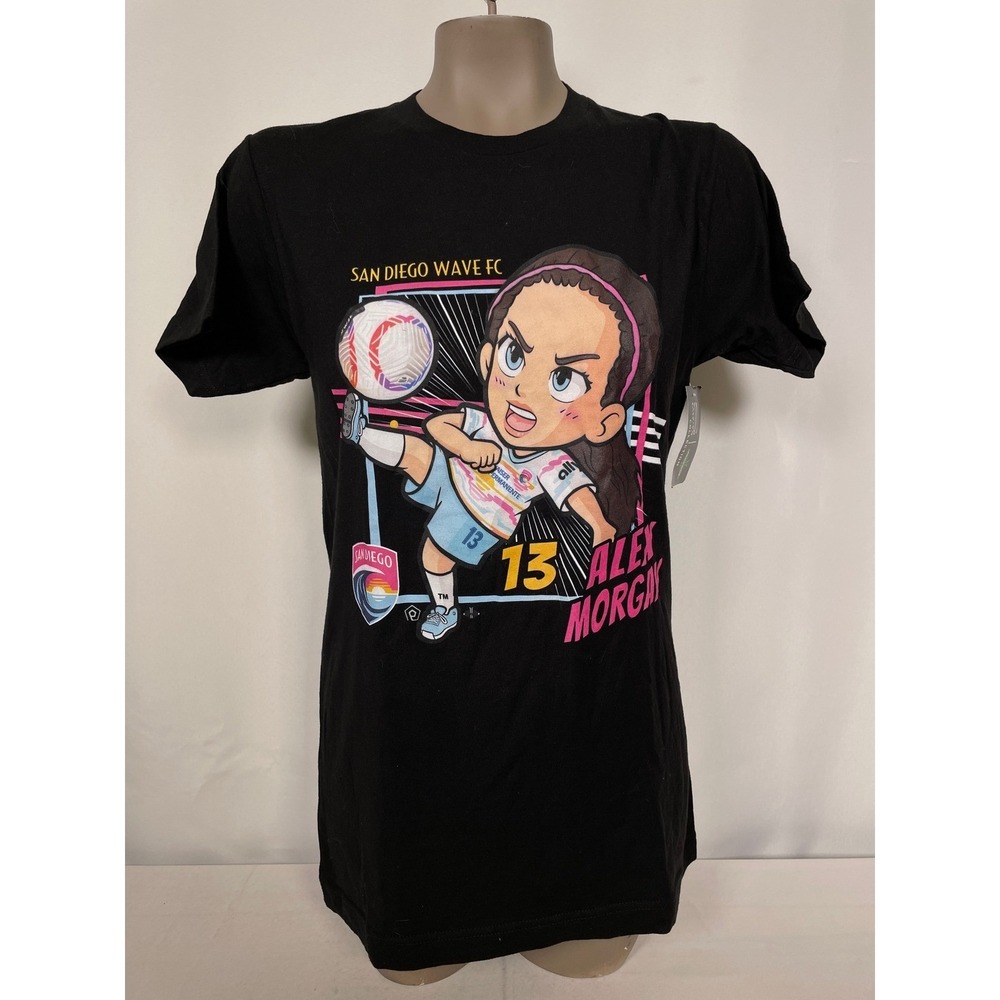 Alex Morgan #13 San Diego Wave FC Breakthrough T-Shirt Women's SMALL NWT